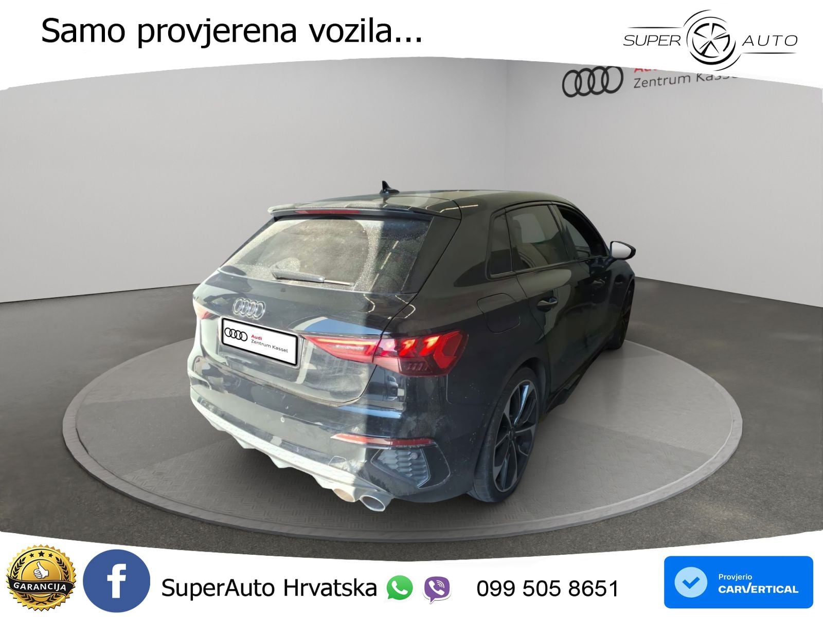 Audi S3 2.0 TFSI (310 KS) quattro S tronic MATRIX+GR SJED+KAM