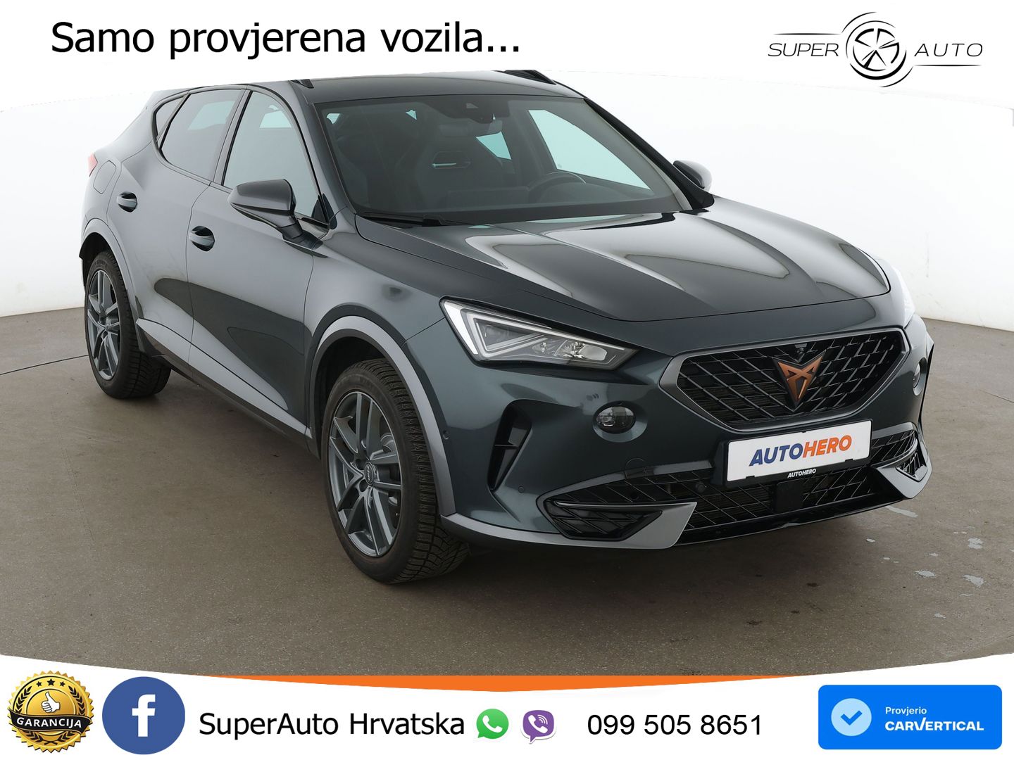 Cupra Formentor 1.4 TSI (245 KS) e-Hybrid DSG VZ LED+GR SJED+ACC