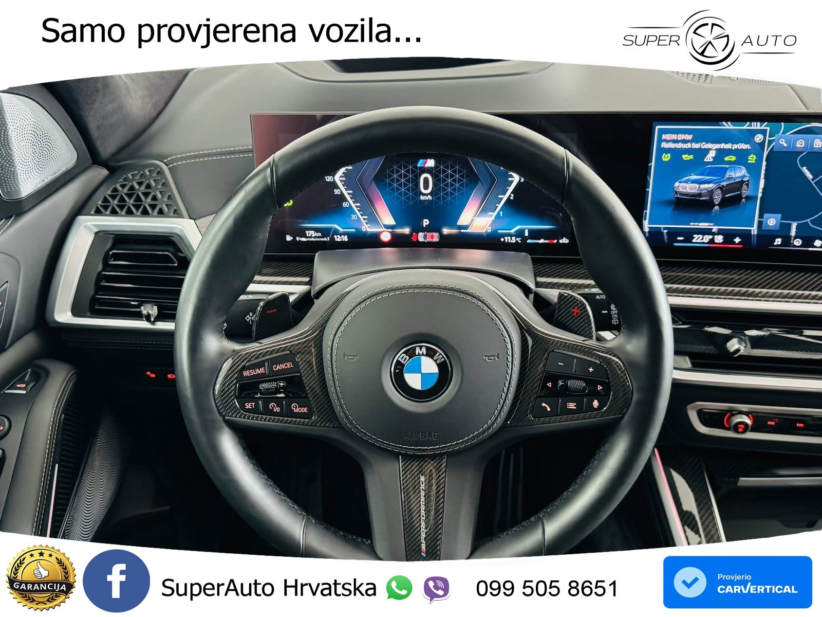 BMW X5 40d (352 KS) xDrive Steptronic M Sport ZRAČNI+ACC+GR SJED+KAM+PANO