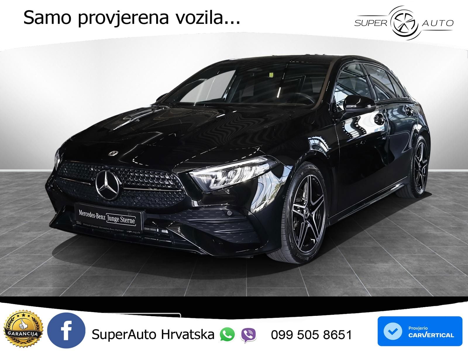 Mercedes-Benz A 200 7G-DCT AMG LED+GR SJED+ACC