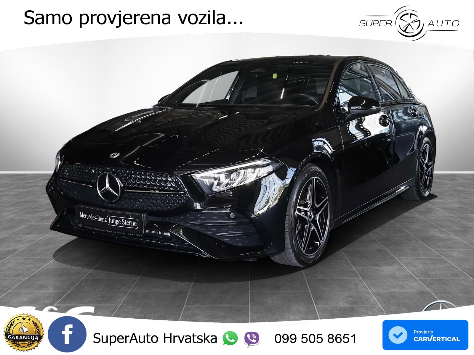 Mercedes-Benz A 200 7G-DCT AMG LED+GR SJED+ACC
