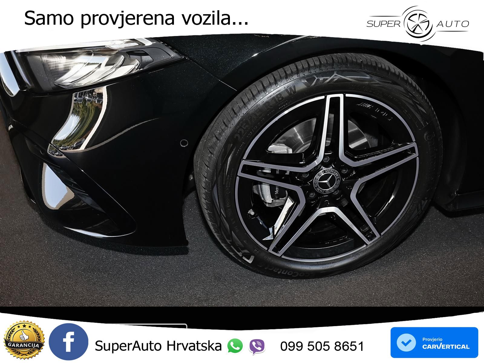 Mercedes-Benz A 200 7G-DCT AMG LED+GR SJED+ACC