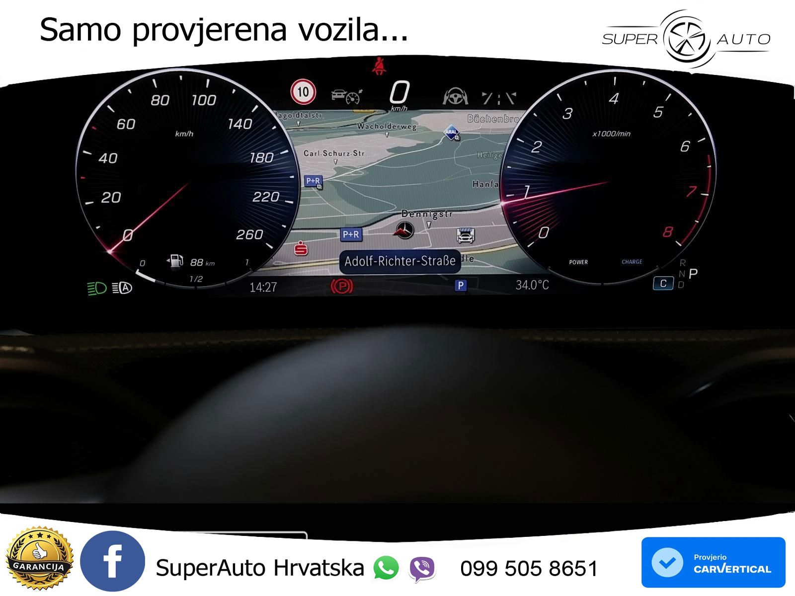 Mercedes-Benz A 200 7G-DCT AMG LED+GR SJED+ACC