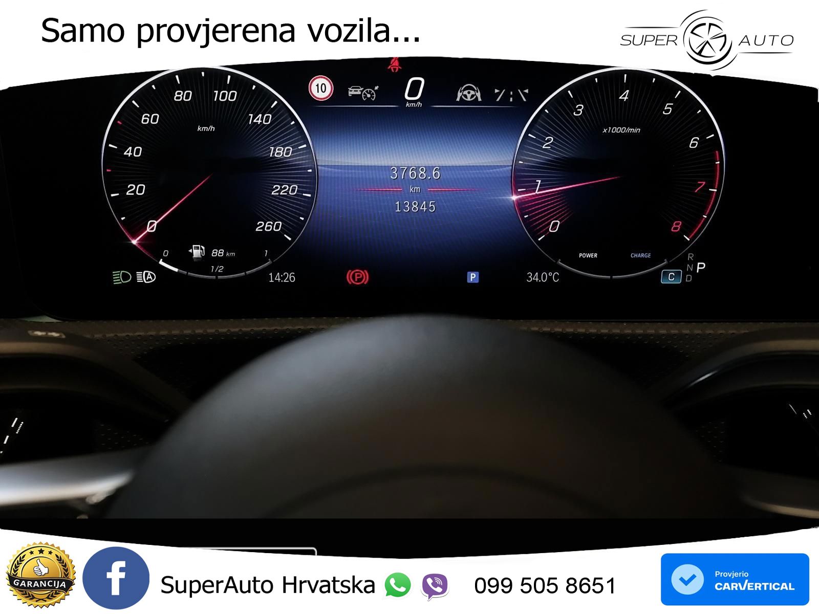 Mercedes-Benz A 200 7G-DCT AMG LED+GR SJED+ACC
