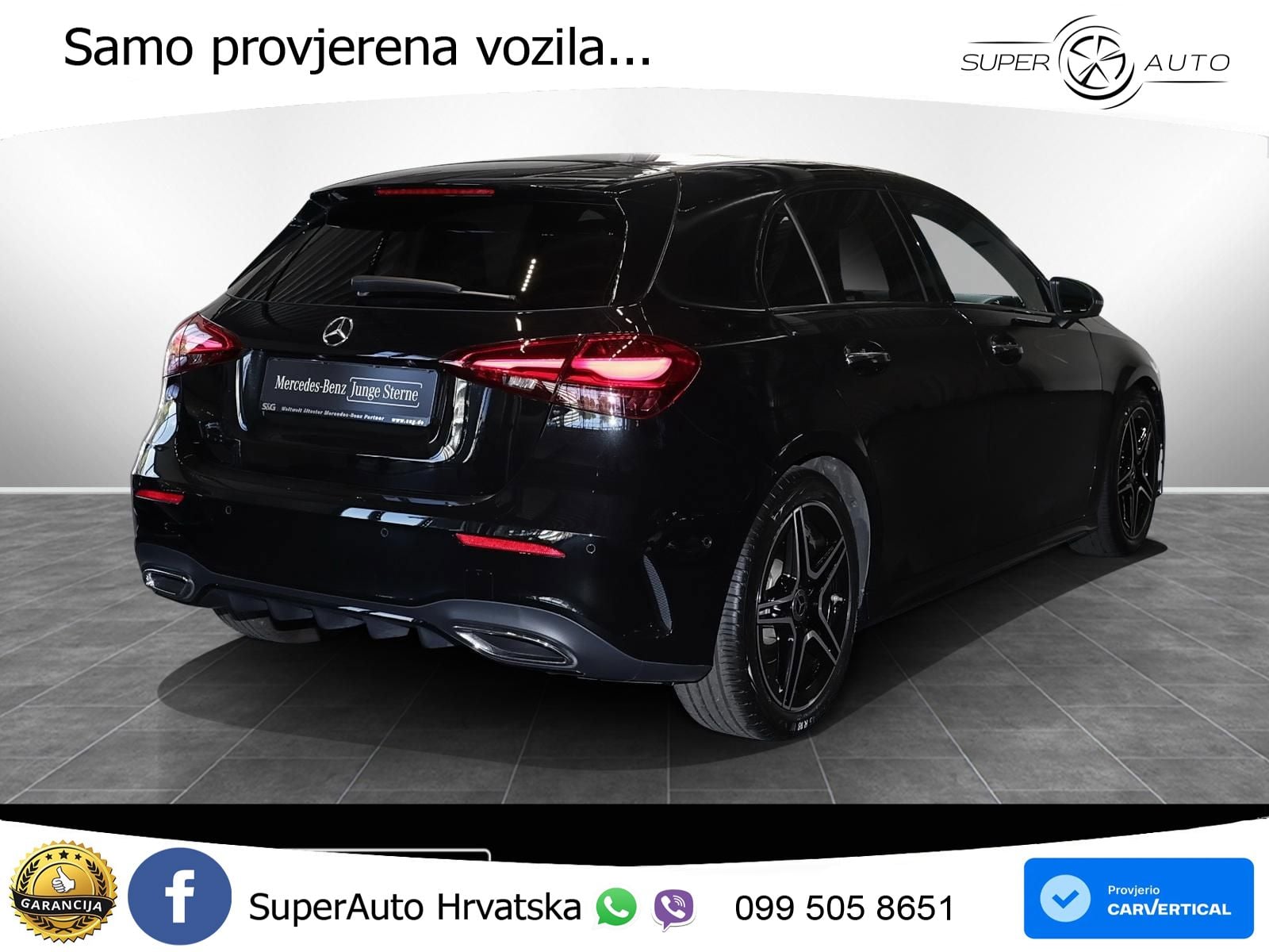 Mercedes-Benz A 200 7G-DCT AMG LED+GR SJED+ACC