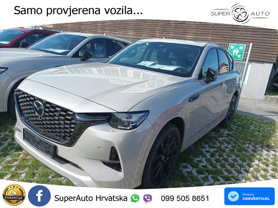 Mazda CX-60 3.3 e-Skyactiv D (254 KS) AWD Automatic LED+GR SJED+ACC