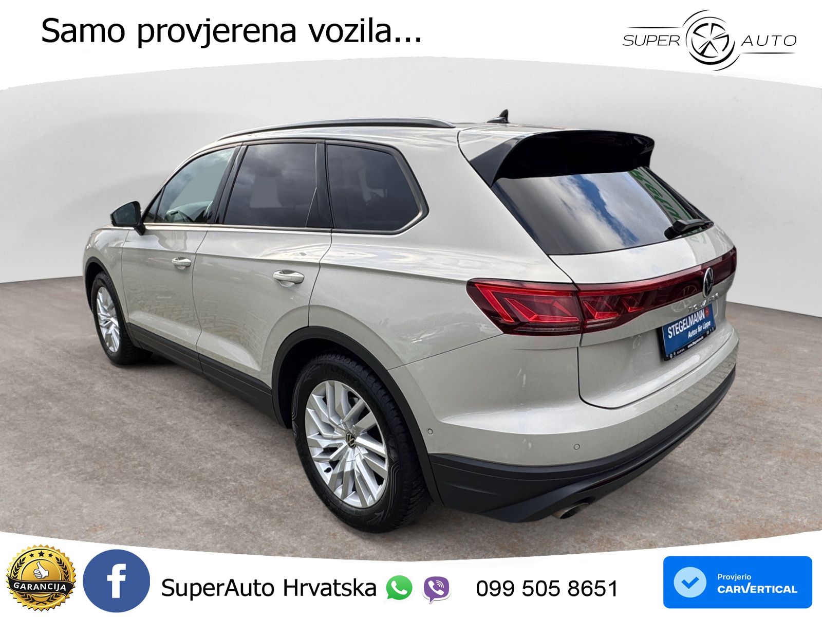 Volkswagen Touareg 3.0 V6 TDI (231 KS) 4MOTION Tiptronic ZRAČNI+ACC+GR SJED+KAM