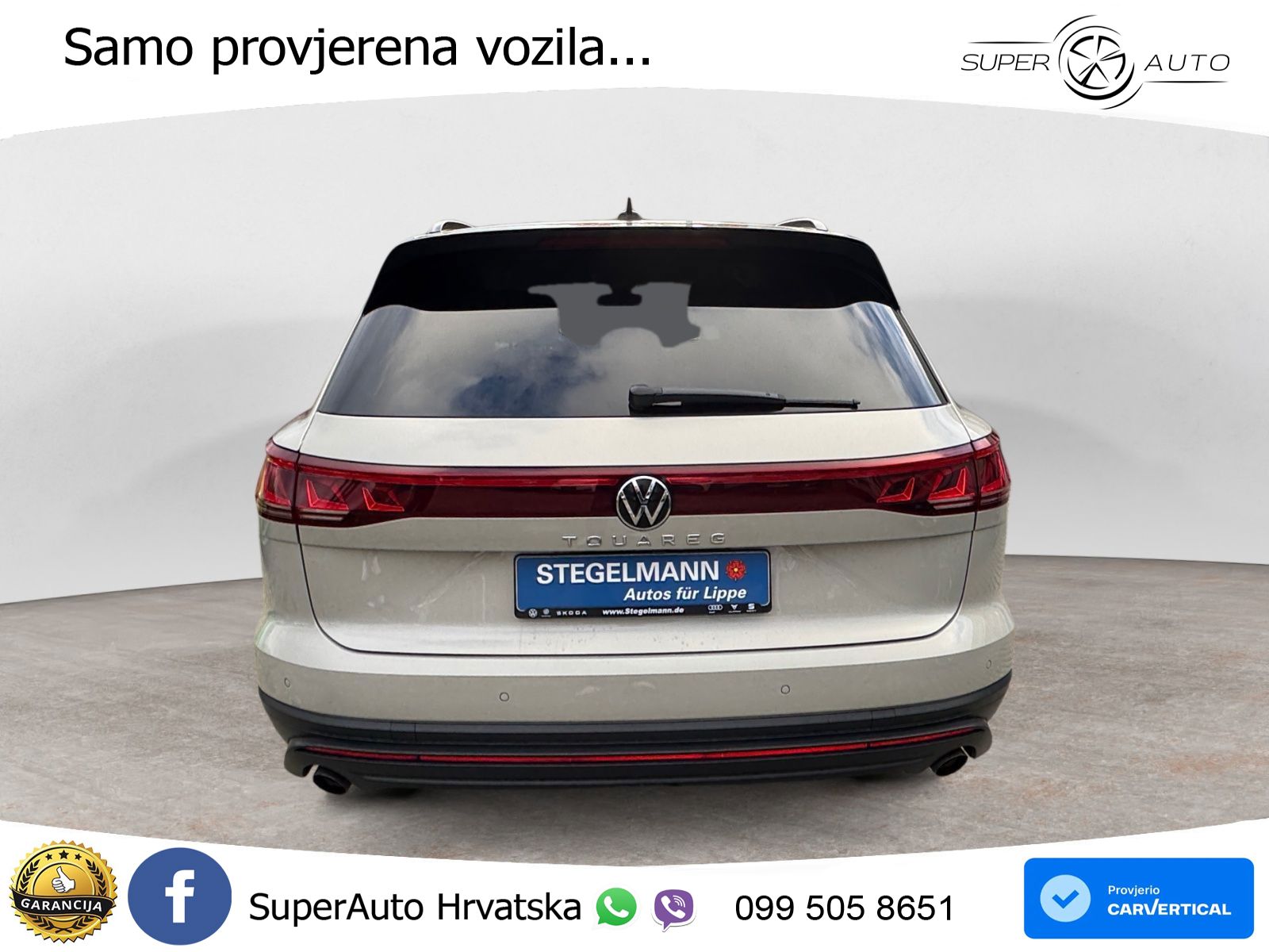 Volkswagen Touareg 3.0 V6 TDI (231 KS) 4MOTION Tiptronic ZRAČNI+ACC+GR SJED+KAM