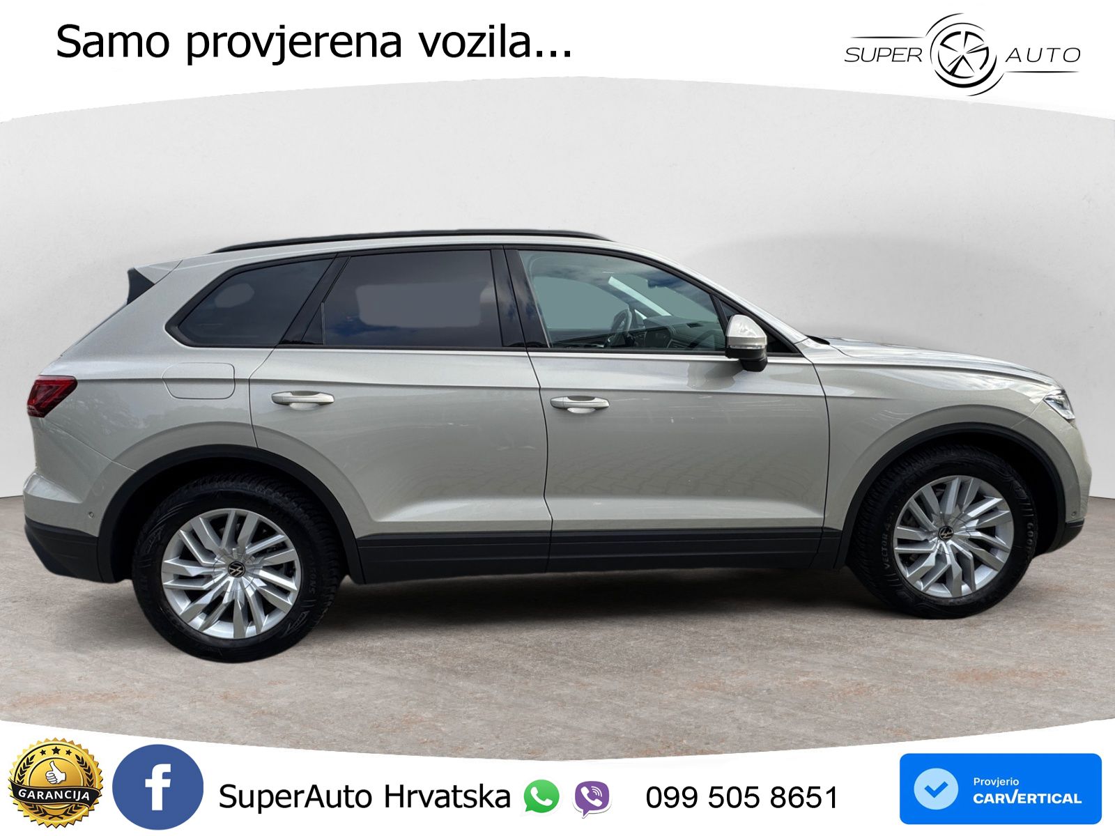 Volkswagen Touareg 3.0 V6 TDI (231 KS) 4MOTION Tiptronic ZRAČNI+ACC+GR SJED+KAM