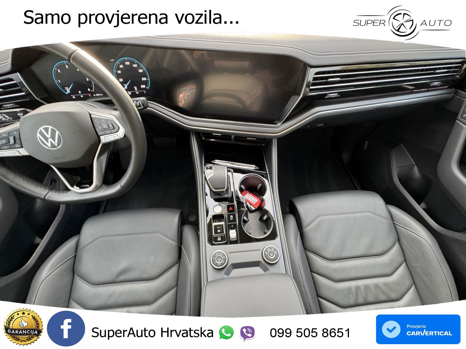 Volkswagen Touareg 3.0 V6 TDI (231 KS) 4MOTION Tiptronic ZRAČNI+ACC+GR SJED+KAM