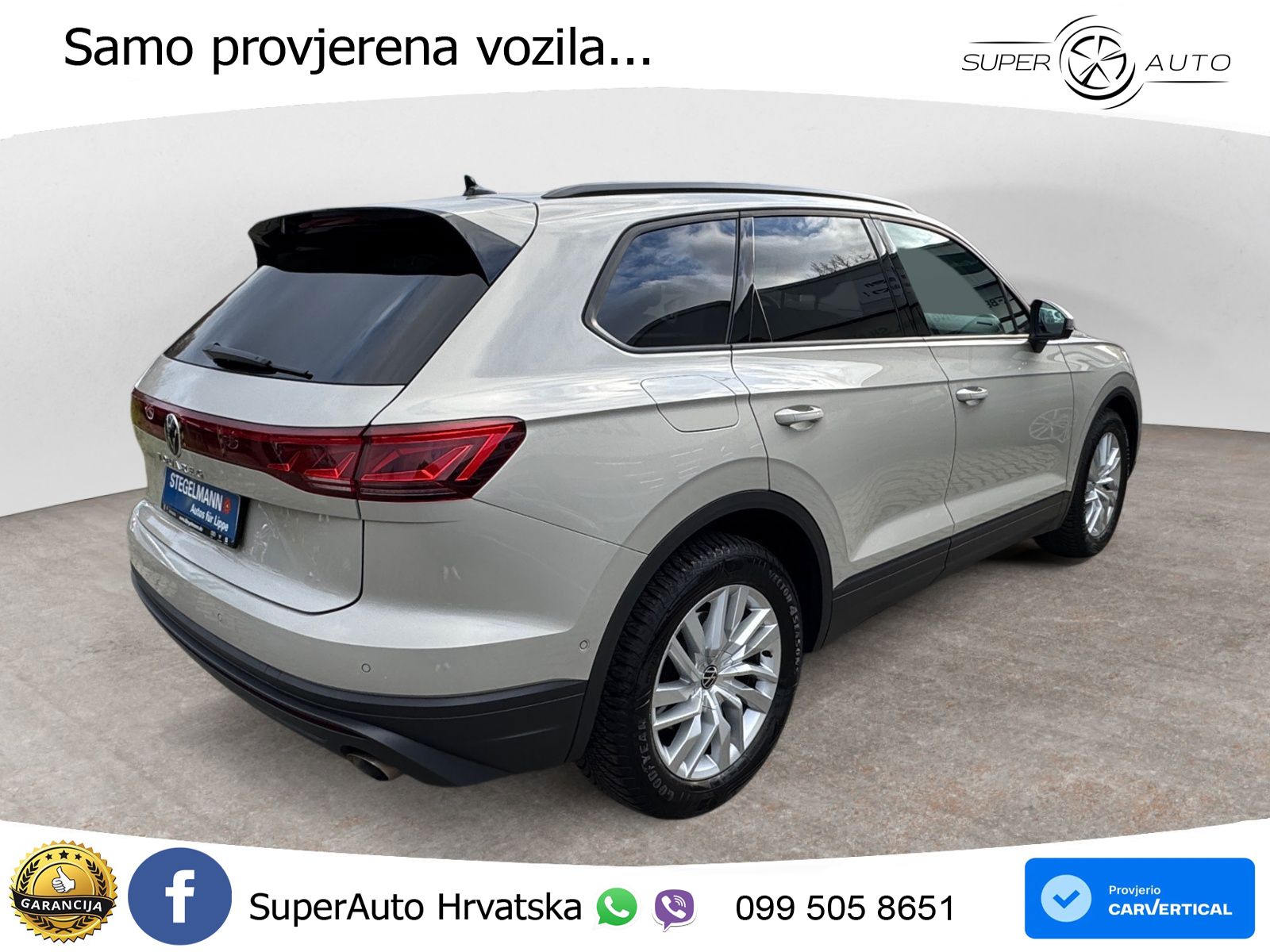Volkswagen Touareg 3.0 V6 TDI (231 KS) 4MOTION Tiptronic ZRAČNI+ACC+GR SJED+KAM
