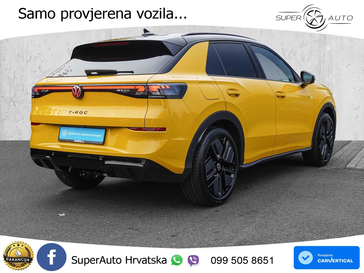 Volkswagen T-Roc 1.5 eTSI (150 KS)  DSG R-Line LED+GR SJED+ACC