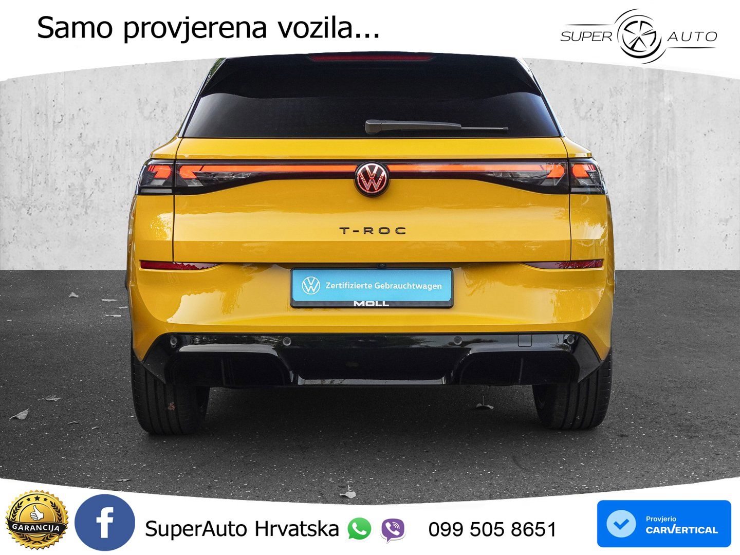 Volkswagen T-Roc 1.5 eTSI (150 KS)  DSG R-Line LED+GR SJED+ACC
