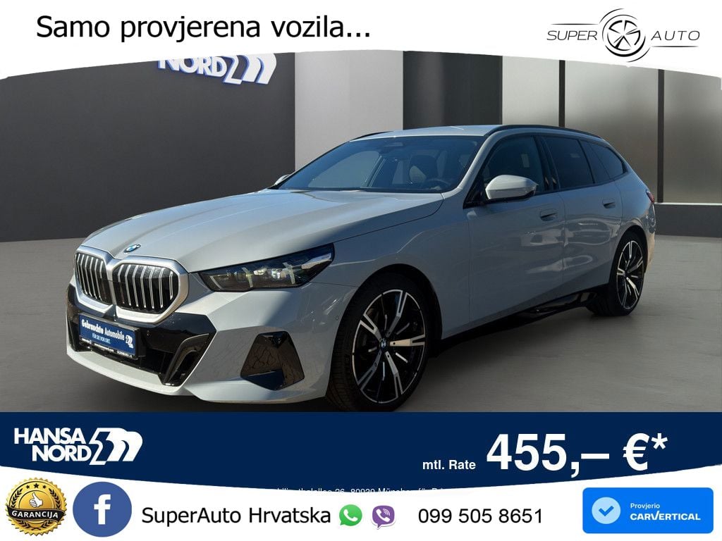 BMW 520d Touring (197 KS) xDrive Steptronic M Sport LED+GR SJED+ACC