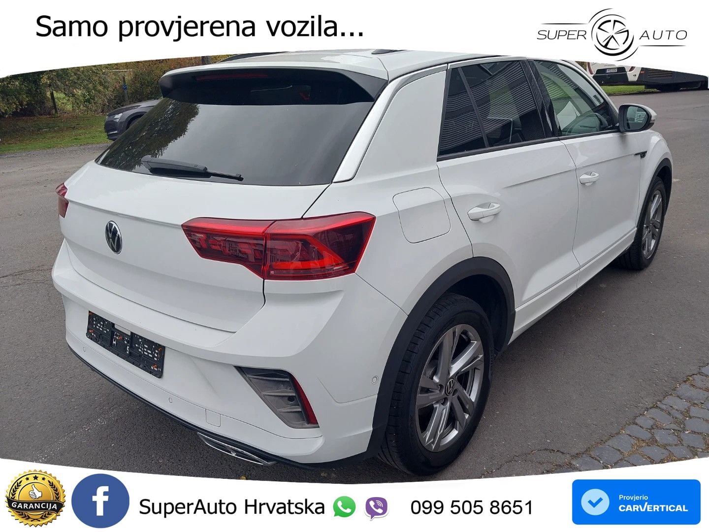 Volkswagen T-Roc 1.5 TSI (150 KS) DSG R-Line LED+GR SJED+ACC