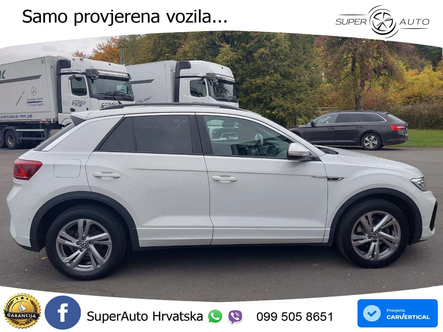 Volkswagen T-Roc 1.5 TSI (150 KS) DSG R-Line LED+GR SJED+ACC