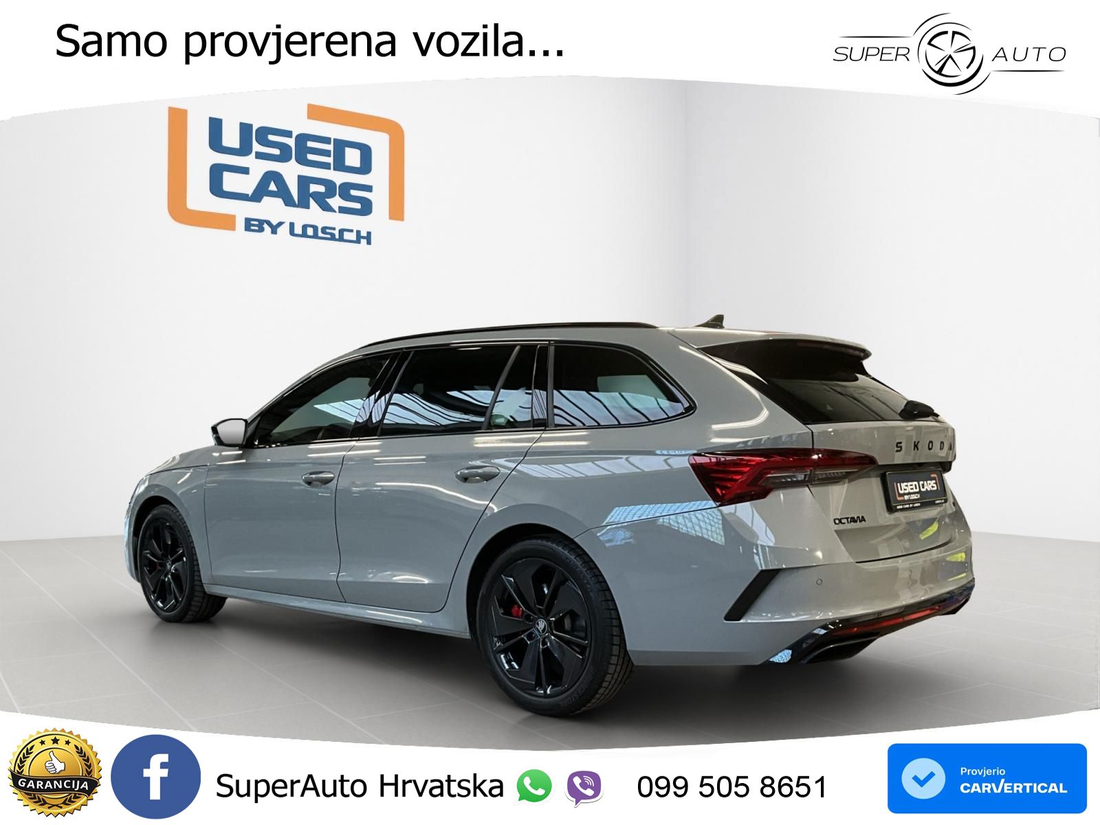 Škoda Octavia Combi RS 2.0 TSI (265 KS) DSG
