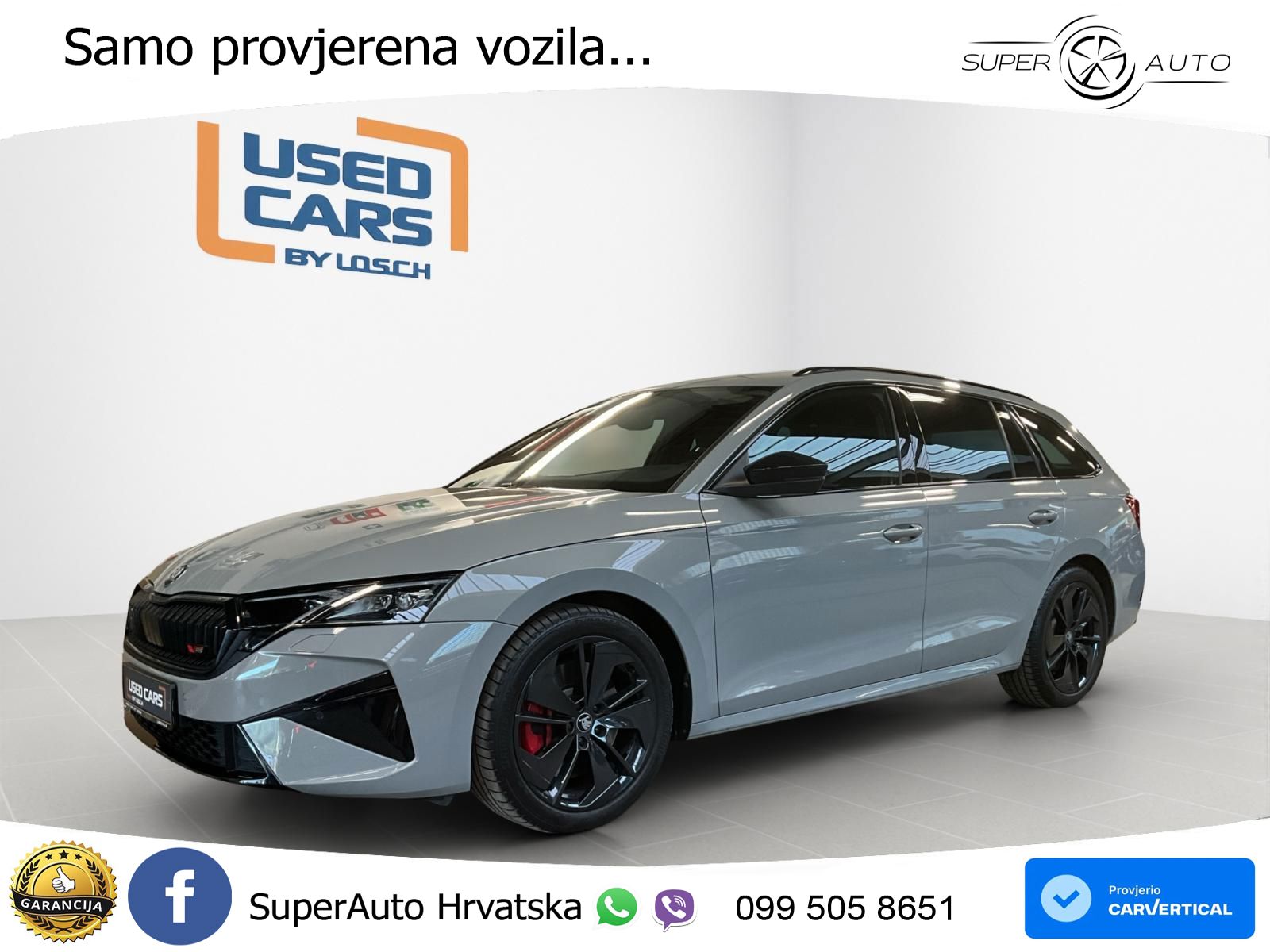 Škoda Octavia Combi RS 2.0 TSI (265 KS) DSG