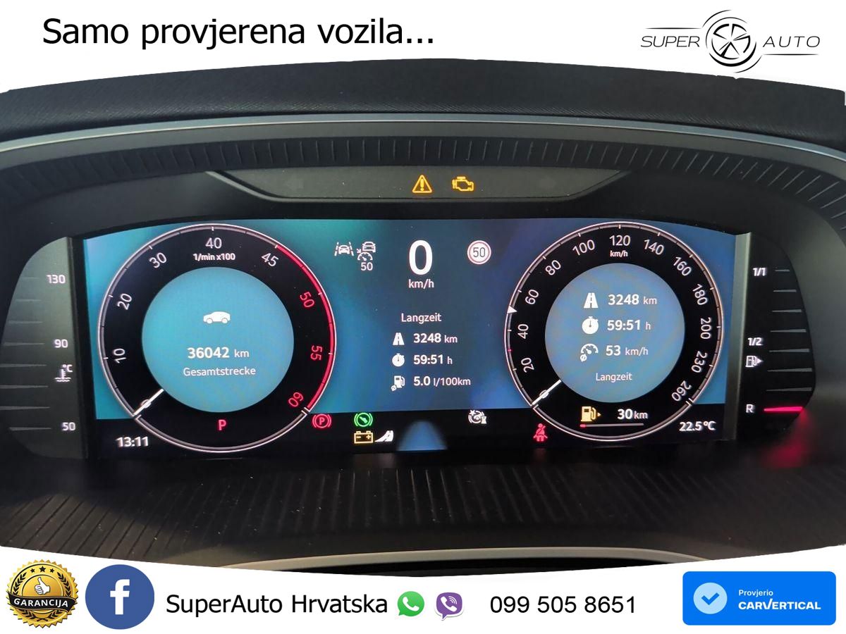 Škoda Octavia Combi 2.0 TDI (150 KS) DSG Selection LED+GR SJED+ACC