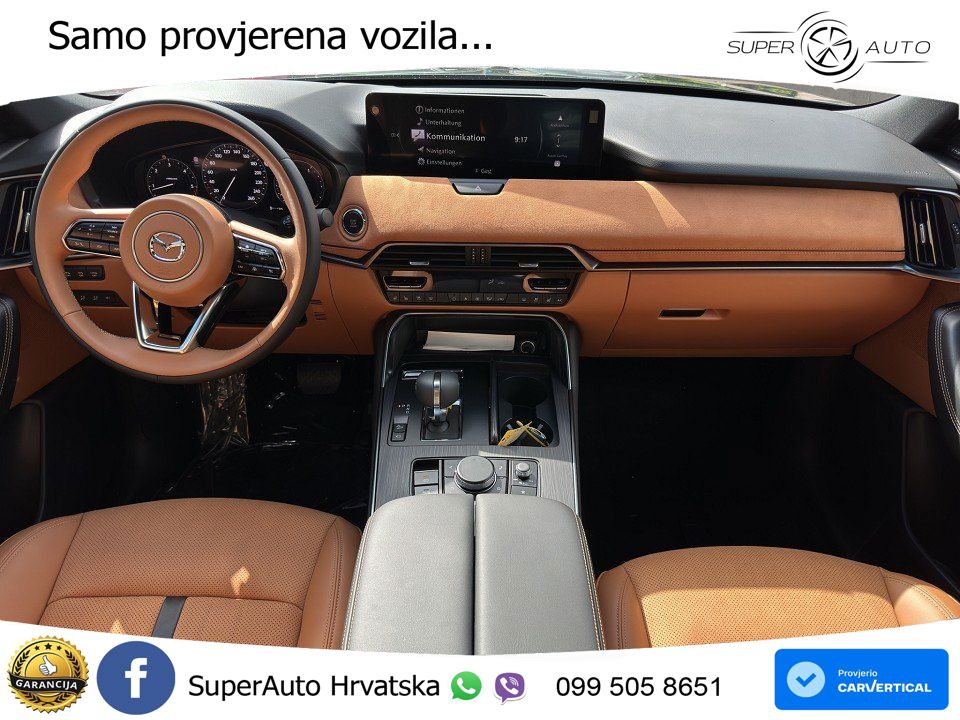 Mazda CX-60 3.3 e-Skyactiv D (254 KS) AWD Automatic LED+GR SJED+ACC
