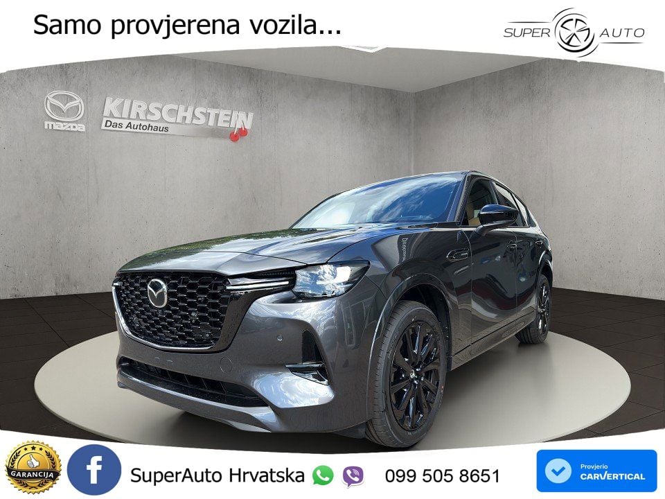 Mazda CX-60 3.3 e-Skyactiv D (254 KS) AWD Automatic LED+GR SJED+ACC