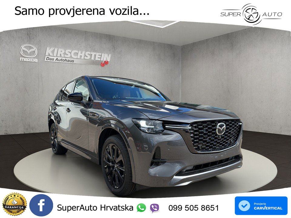 Mazda CX-60 3.3 e-Skyactiv D (254 KS) AWD Automatic LED+GR SJED+ACC