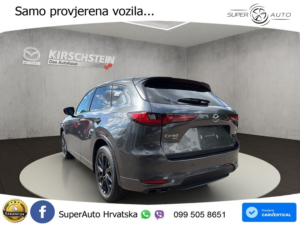 Mazda CX-60 3.3 e-Skyactiv D (254 KS) AWD Automatic LED+GR SJED+ACC
