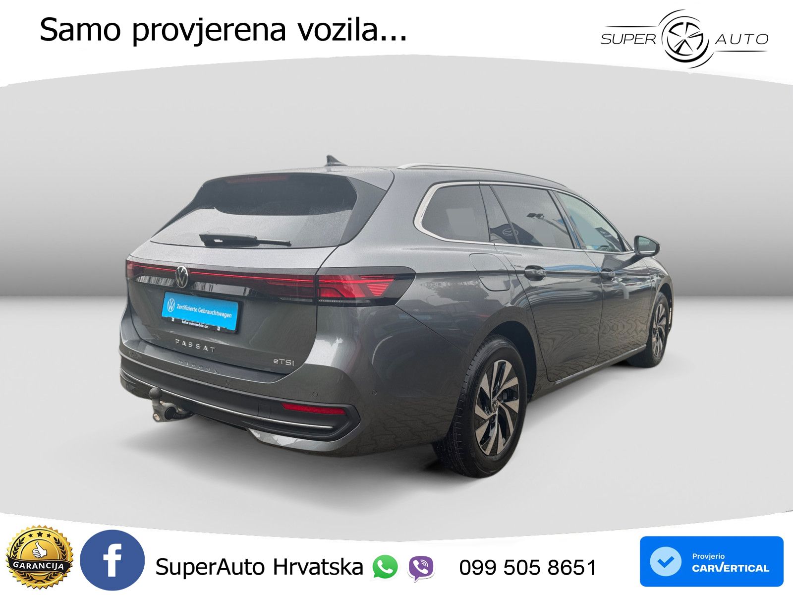 Volkswagen Passat Variant 1.5 eTSI (150 KS) DSG Business LED+GR SJED+ACC