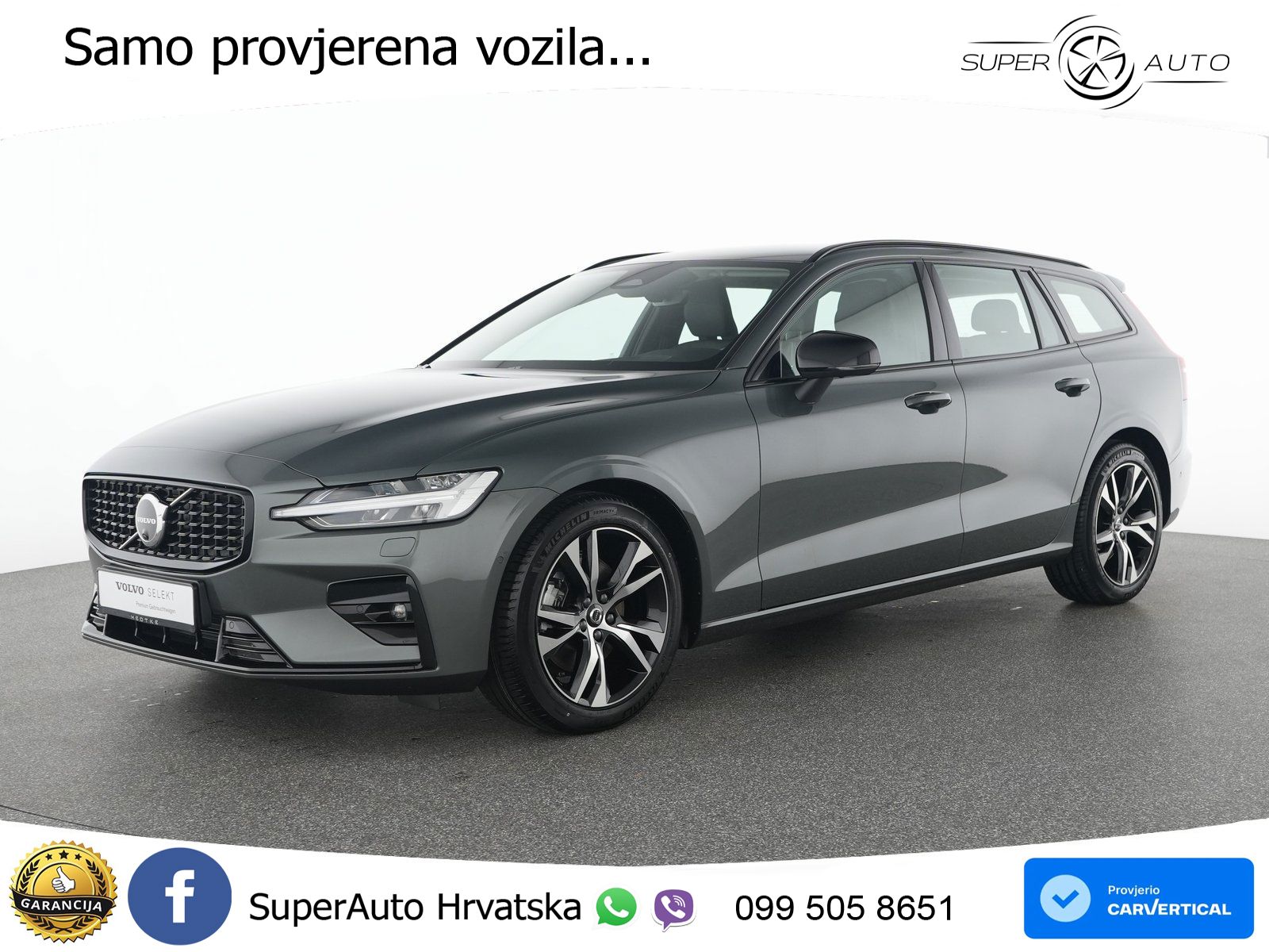 Volvo V60 2.0 B4 Benzin DCT LED+GR SJED+ACC