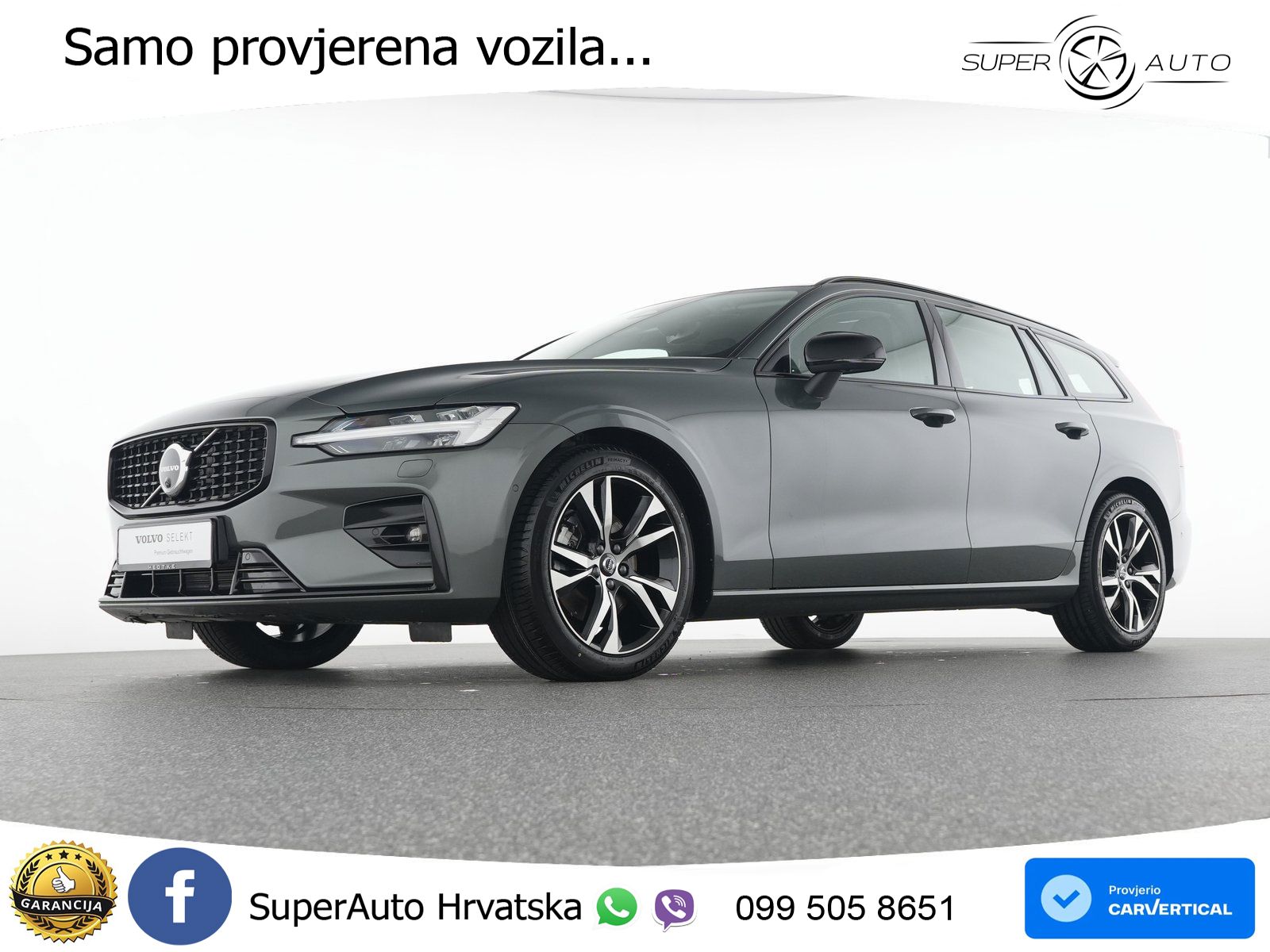 Volvo V60 2.0 B4 Benzin DCT LED+GR SJED+ACC