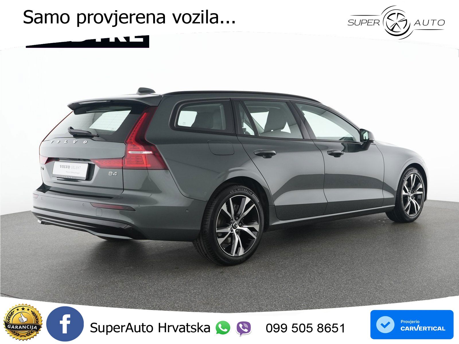 Volvo V60 2.0 B4 Benzin DCT LED+GR SJED+ACC