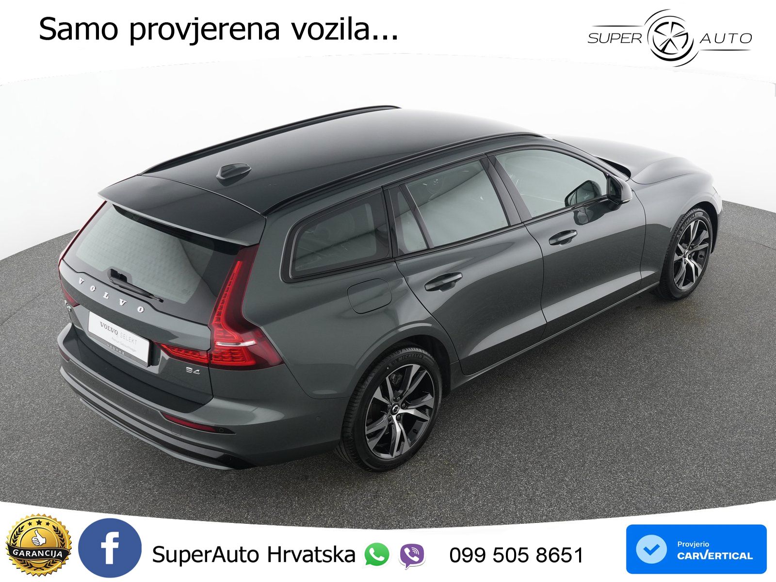 Volvo V60 2.0 B4 Benzin DCT LED+GR SJED+ACC