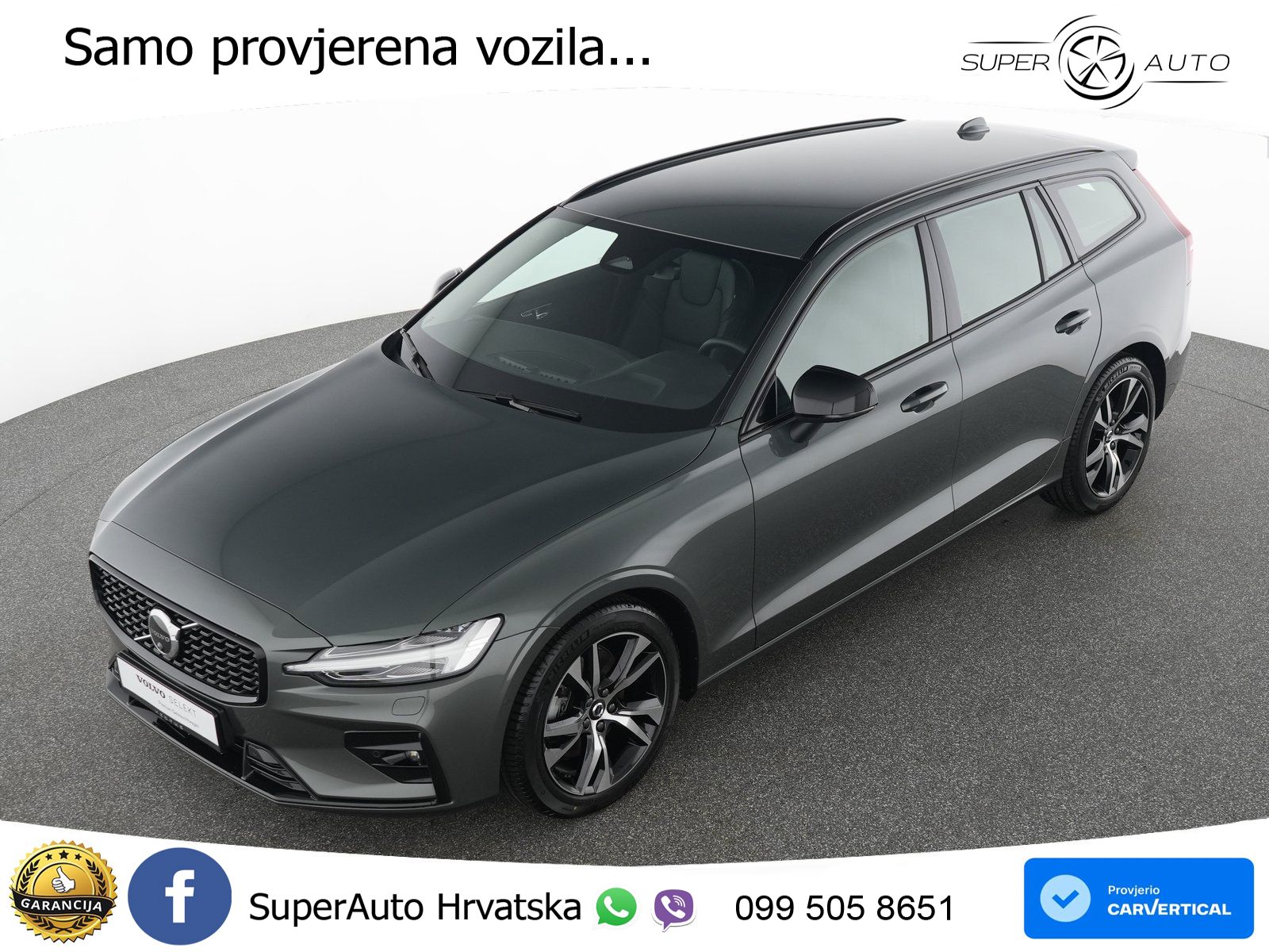 Volvo V60 2.0 B4 Benzin DCT LED+GR SJED+ACC