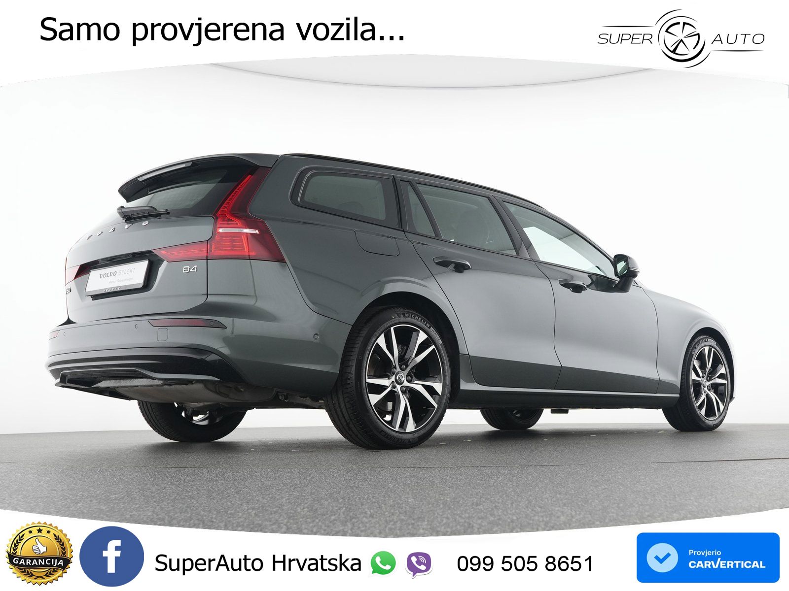 Volvo V60 2.0 B4 Benzin DCT LED+GR SJED+ACC