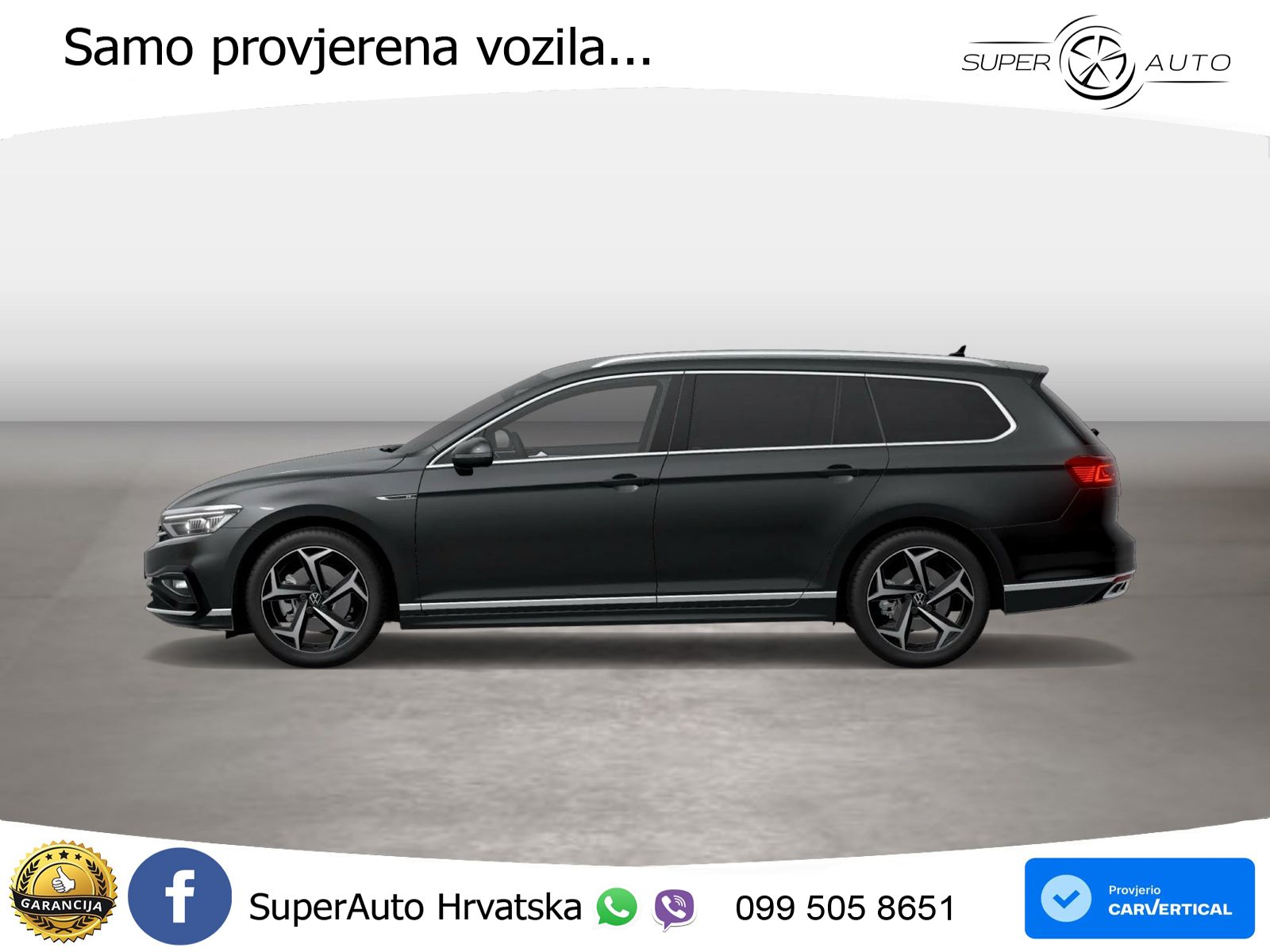 Volkswagen Passat Variant 2.0 TDI (150 KS) DSG R-Line LED+GR SJED+ACC