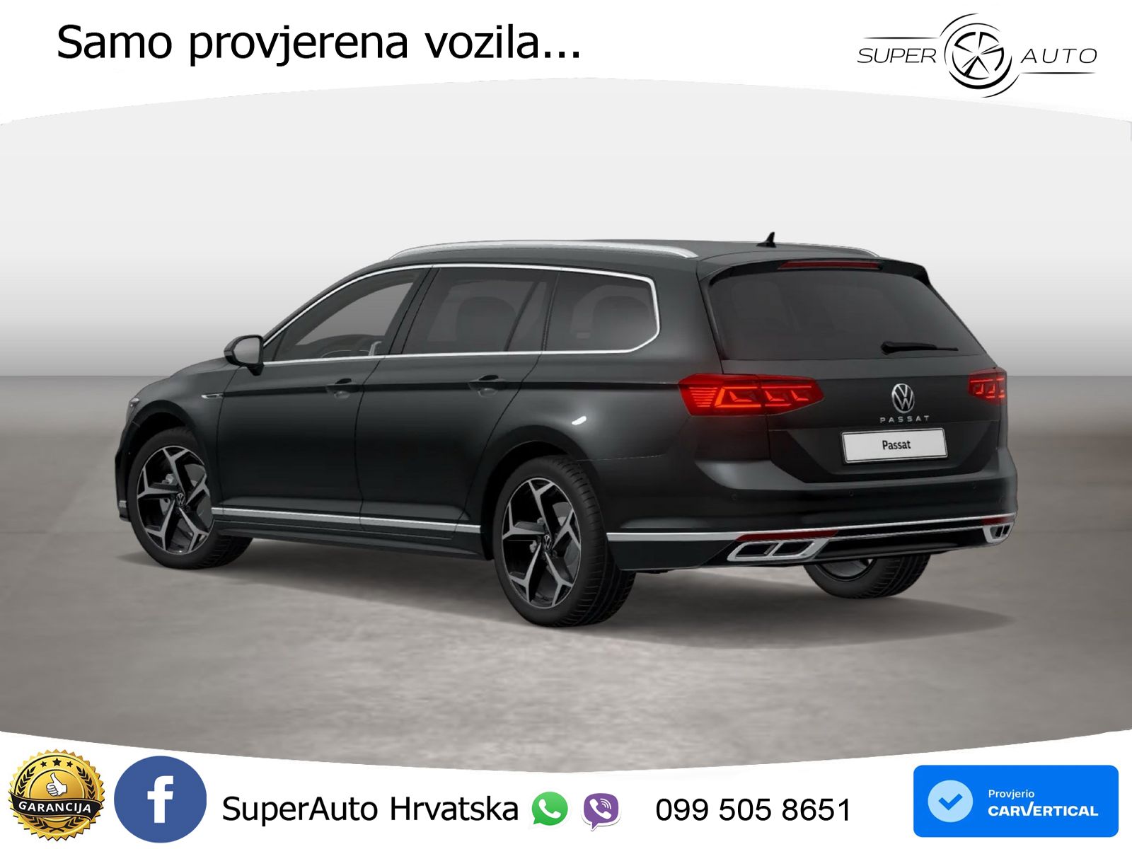 Volkswagen Passat Variant 2.0 TDI (150 KS) DSG R-Line LED+GR SJED+ACC