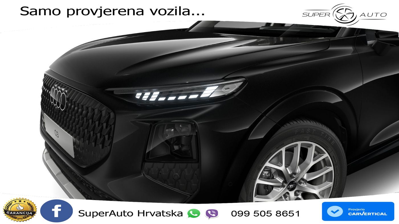 Audi Q3 1.5 TFSI (150 KS) S tronic advanced LED+GR SJED+ACC