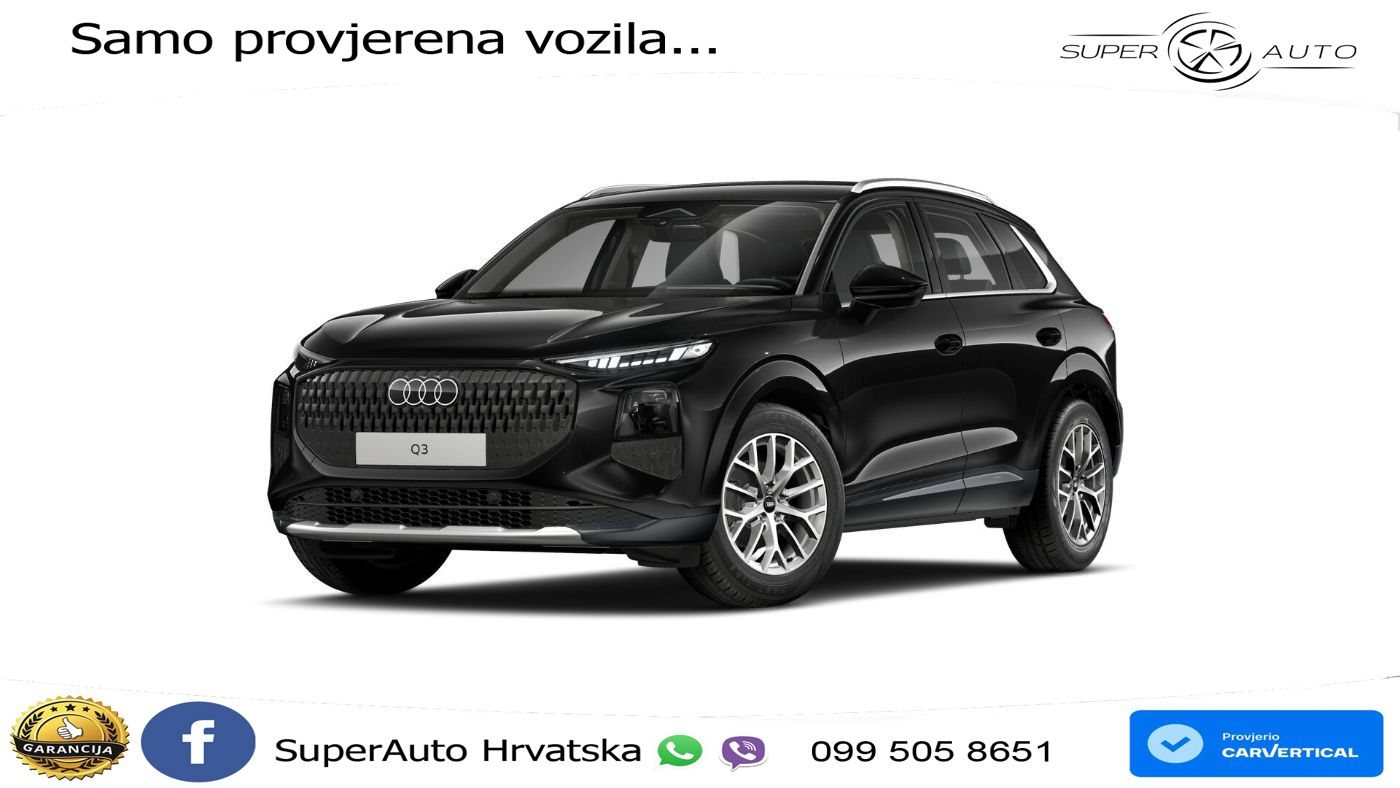 Audi Q3 1.5 TFSI (150 KS) S tronic advanced LED+GR SJED+ACC
