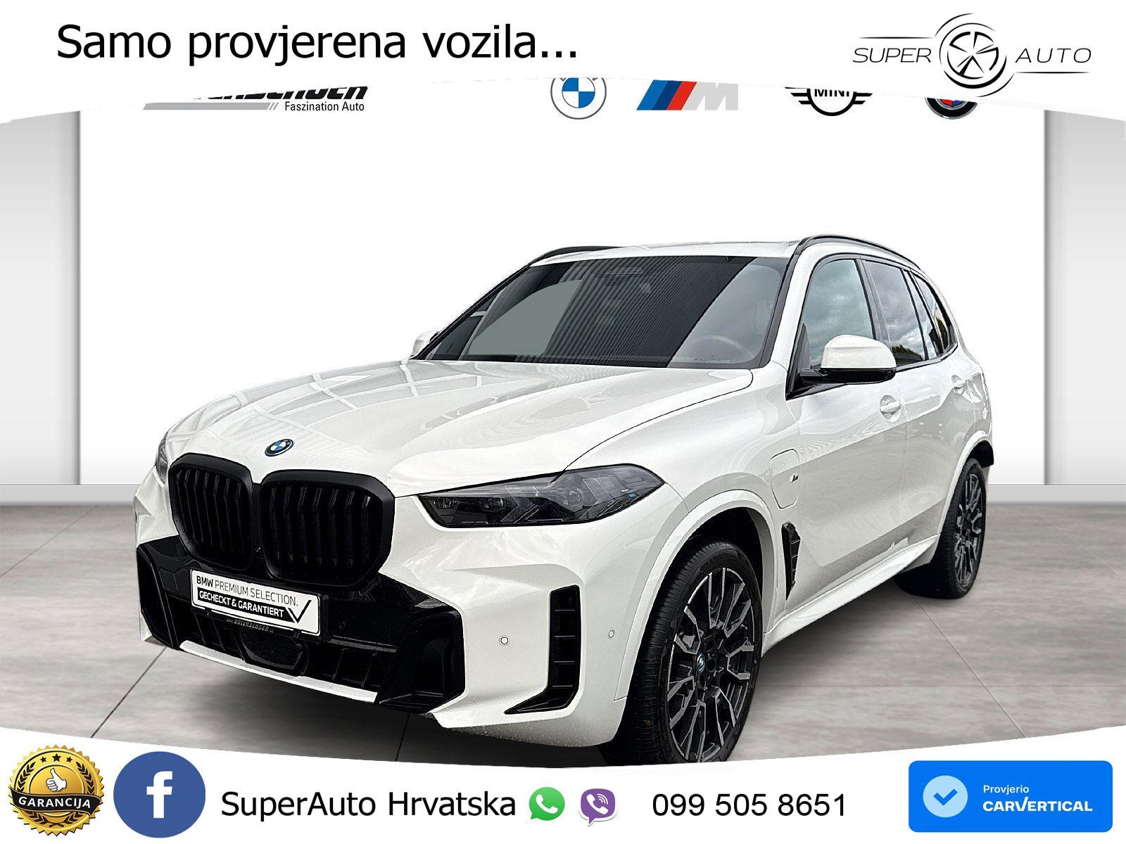 BMW X5 50e (489 KS) xDrive Steptronic M Sport LED+GR SJED+ACC