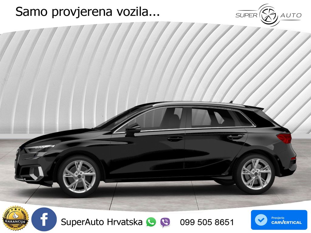 Audi A3 35 TDI (150 KS) S tronic LED+GR SJED+ACC