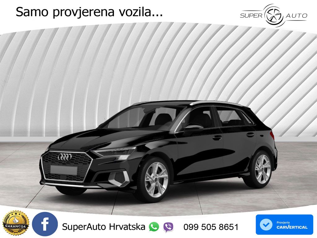 Audi A3 35 TDI (150 KS) S tronic LED+GR SJED+ACC