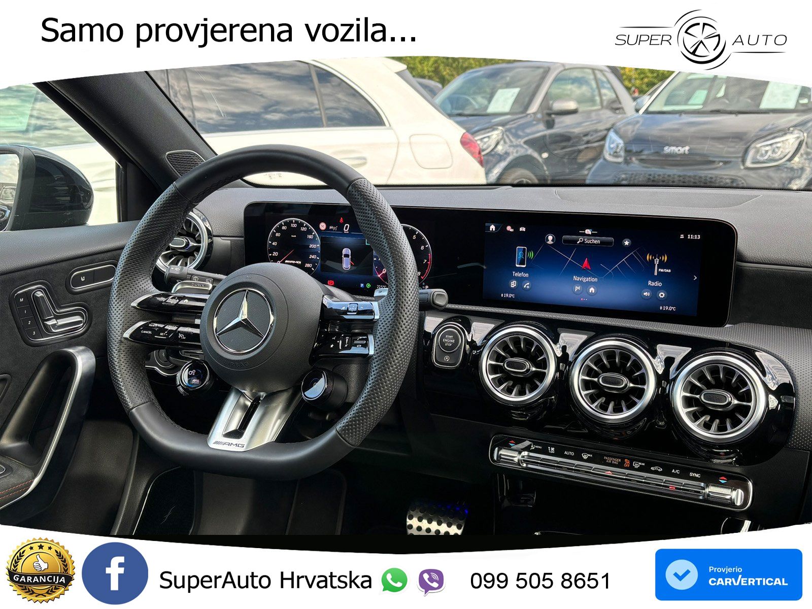 Mercedes-Benz AMG A 35 4MATIC AMG SPEEDSHIFT DCT ACC+HEAD+GR SJED+360+PANO
