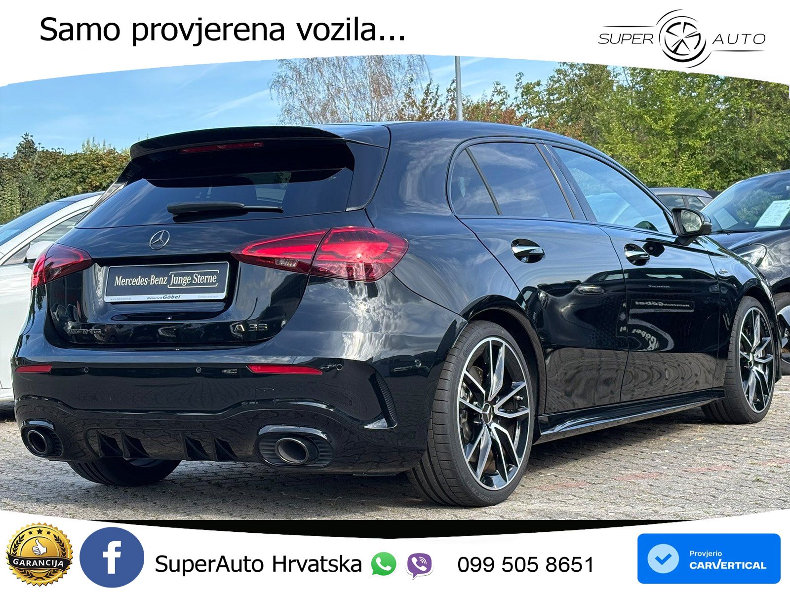 Mercedes-Benz AMG A 35 4MATIC AMG SPEEDSHIFT DCT ACC+HEAD+GR SJED+360+PANO