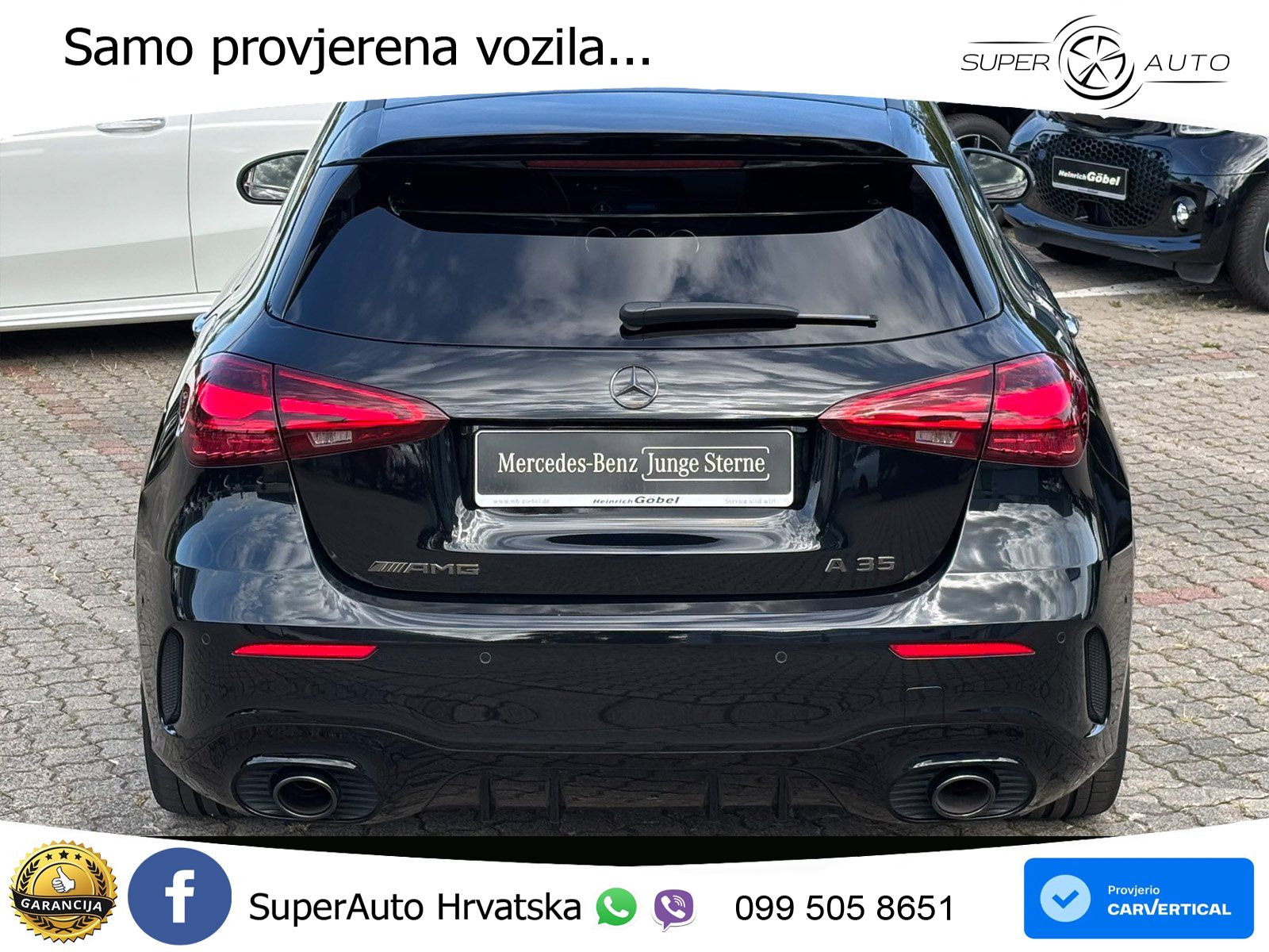 Mercedes-Benz AMG A 35 4MATIC AMG SPEEDSHIFT DCT ACC+HEAD+GR SJED+360+PANO