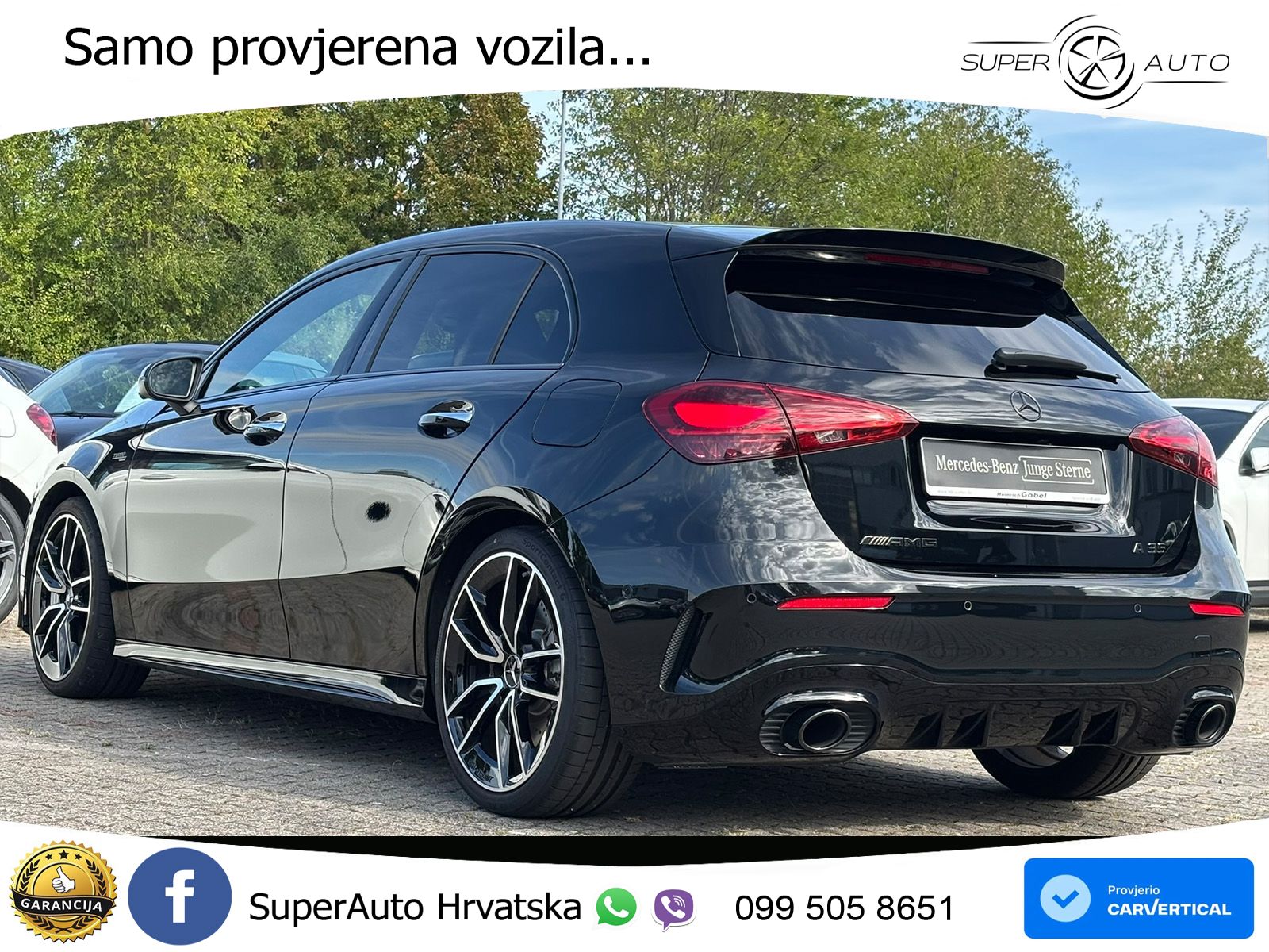 Mercedes-Benz AMG A 35 4MATIC AMG SPEEDSHIFT DCT ACC+HEAD+GR SJED+360+PANO
