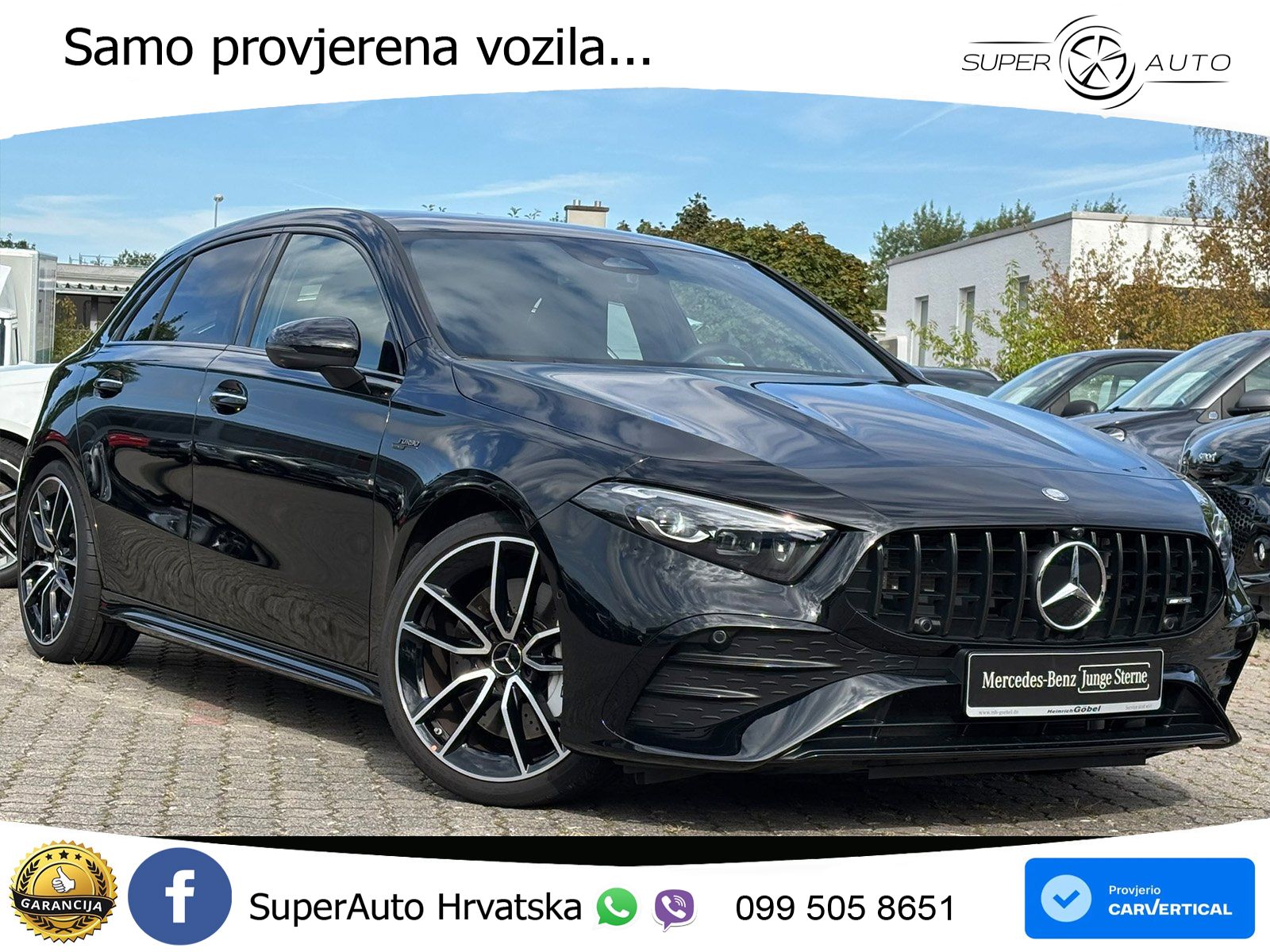 Mercedes-Benz AMG A 35 4MATIC AMG SPEEDSHIFT DCT ACC+HEAD+GR SJED+360+PANO