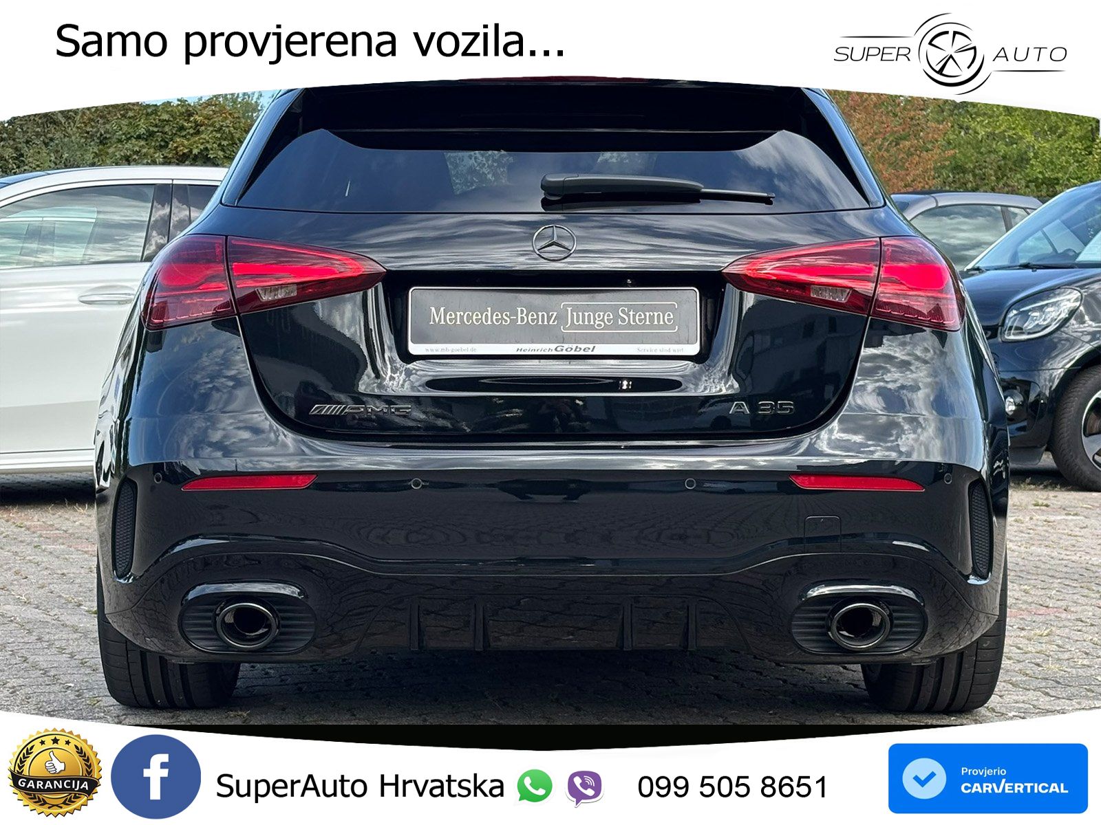 Mercedes-Benz AMG A 35 4MATIC AMG SPEEDSHIFT DCT ACC+HEAD+GR SJED+360+PANO