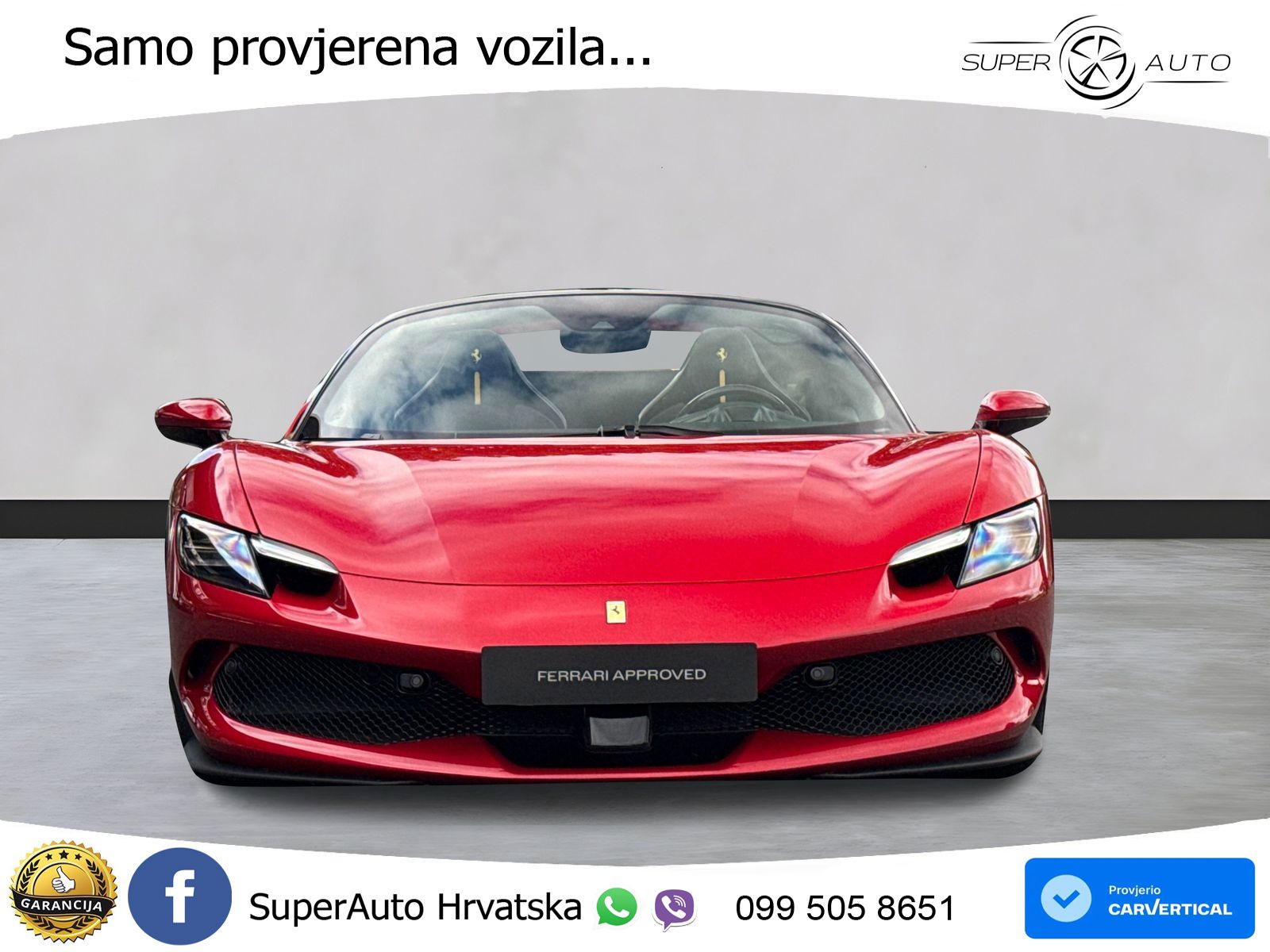 Ferrari 296 GTS 3.0 V6 (830 KS) F1 DCT