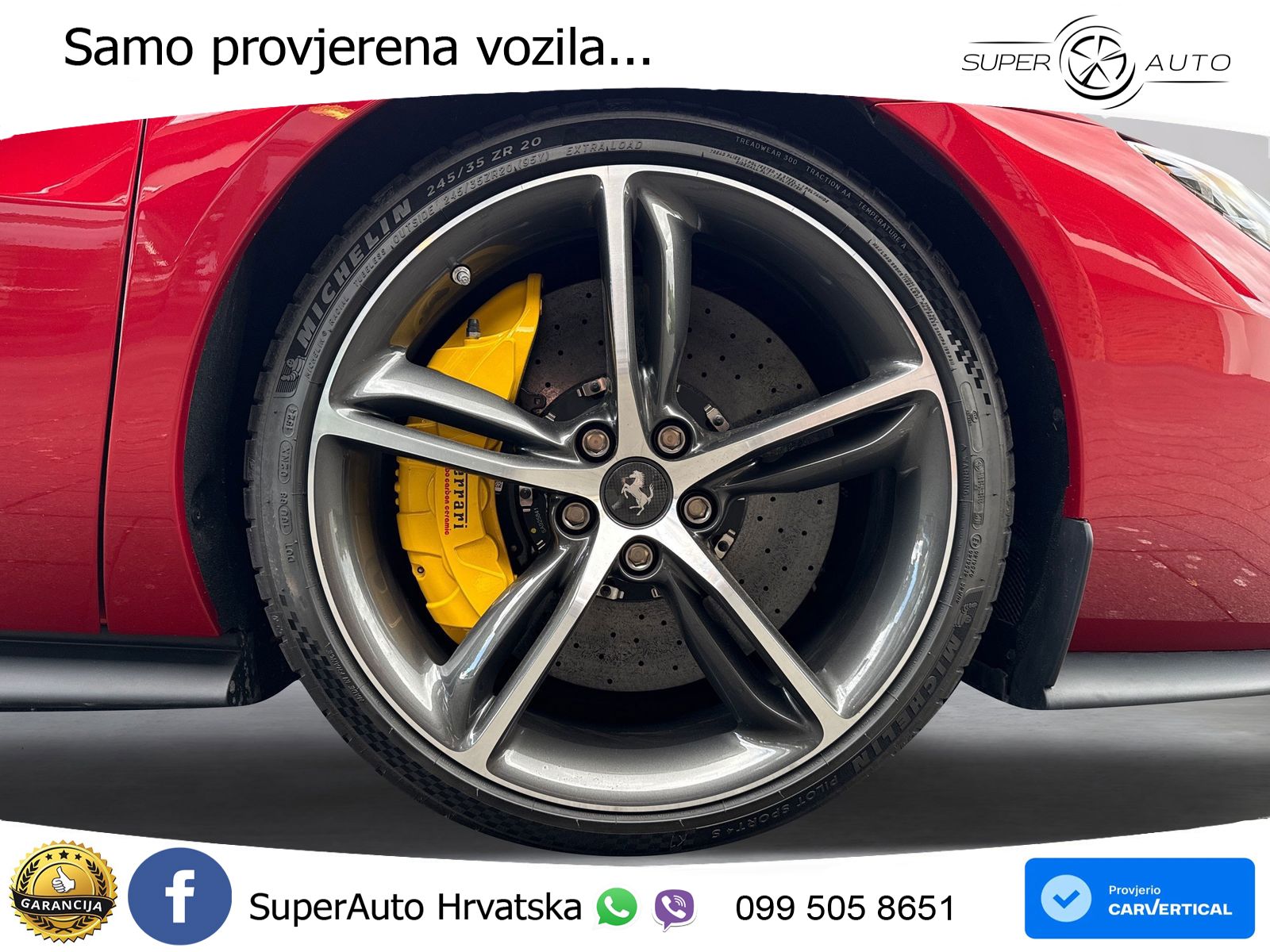 Ferrari 296 GTS 3.0 V6 (830 KS) F1 DCT