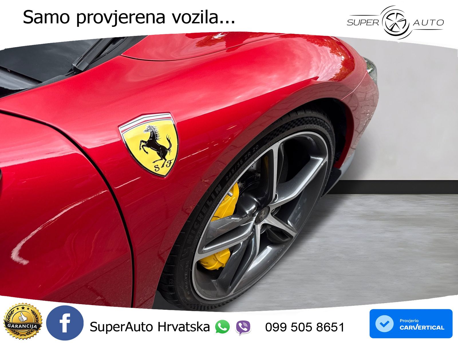 Ferrari 296 GTS 3.0 V6 (830 KS) F1 DCT